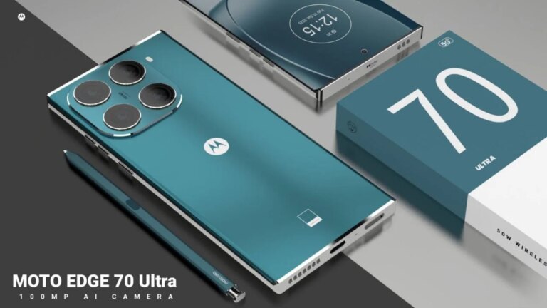 Motorola Edge 70 Ultra 2025 – 5G Flagship with Snapdragon 8s Elite, 250MP AI Camera & 125W Superfast Charging 7200mAh battery